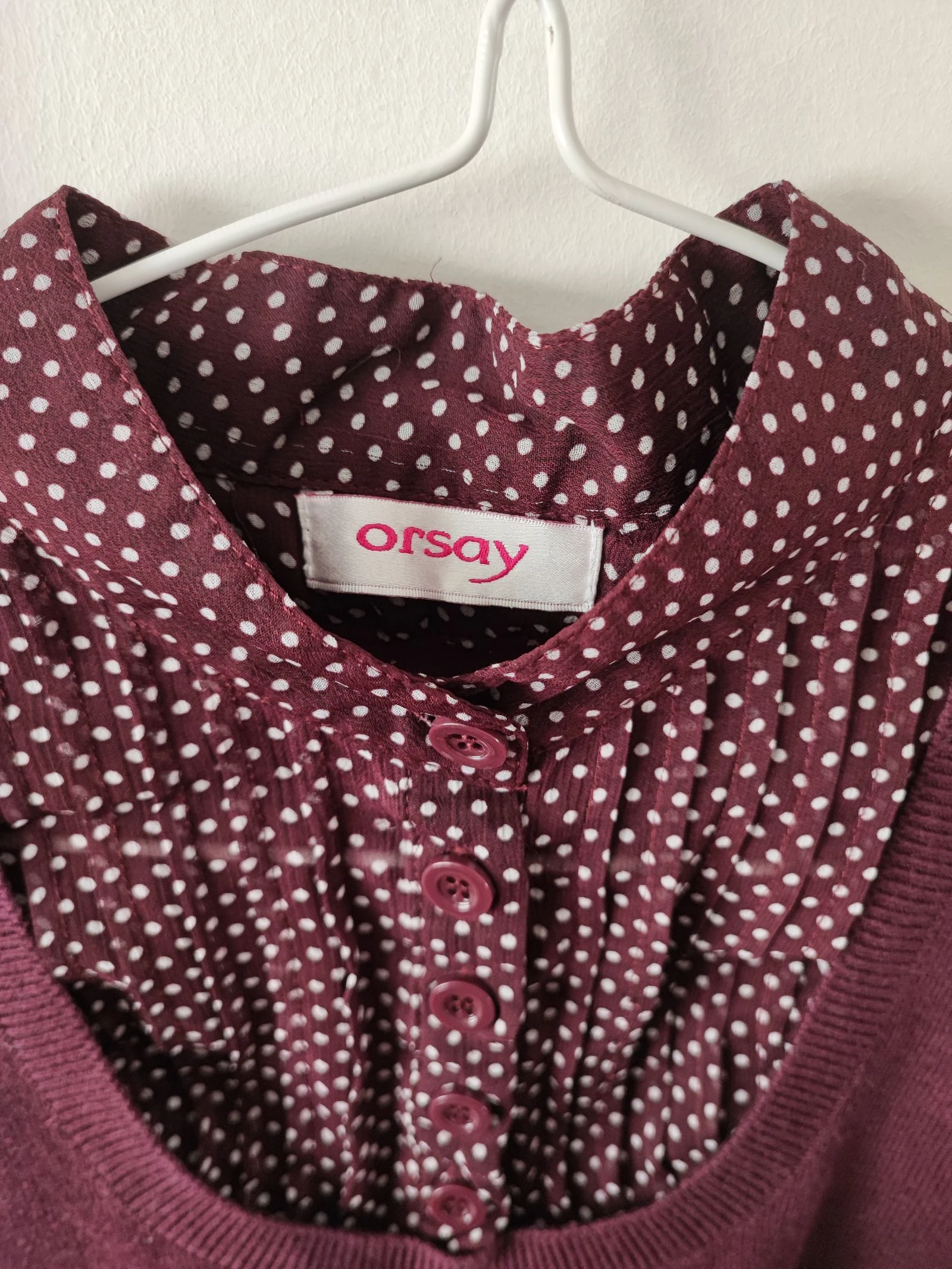 Blusa com manga de babado e gola rolê – photo 3